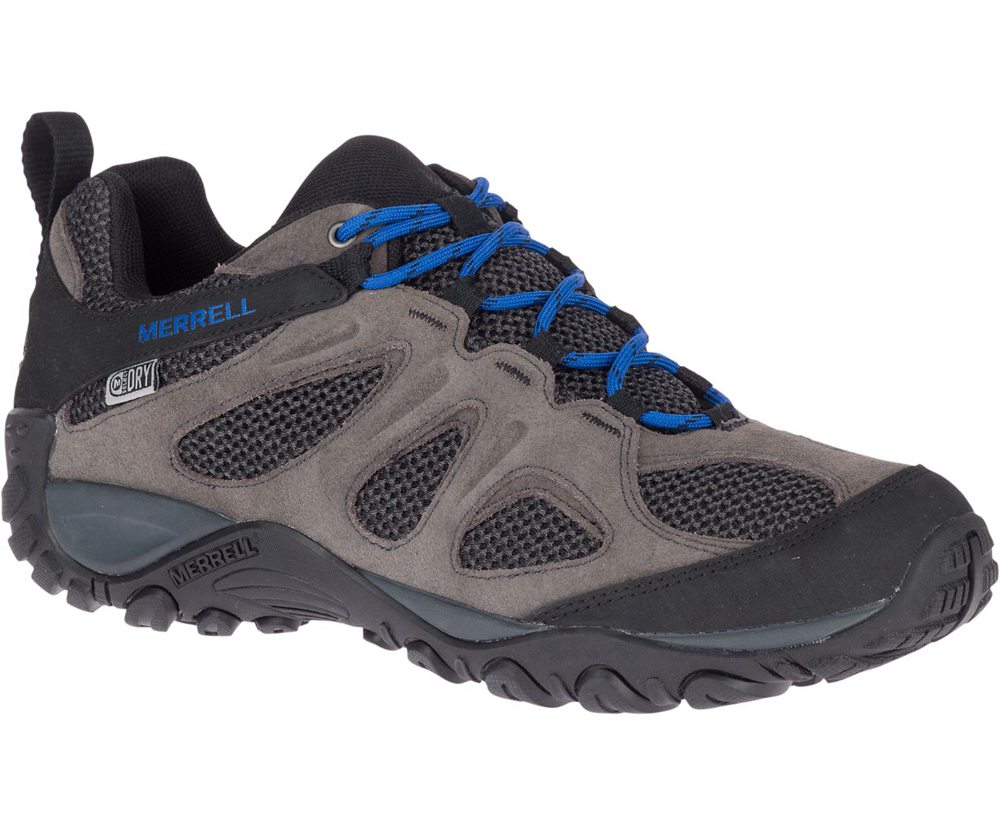 Buty Trekkingowe Merrell Męskie Szare - Yokota 2 Waterproof - 815946-QWC